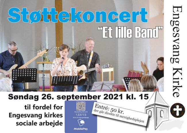 Plakat om koncert med Et Lille Band